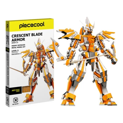 Piececool Crescent Blade 3D Metal Building Kit - Samurai DIY Model for Adults - Image 1 of 4