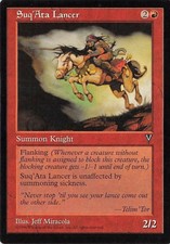Suq'Ata Lancer *PLAYSET* Magic MtG x4 Visions SP