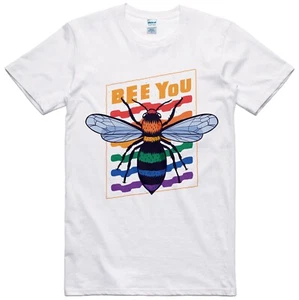 Bee You Unisex T-Shirt Statement Item Gildan 100% Baumwolle Top - Bild 1 von 1