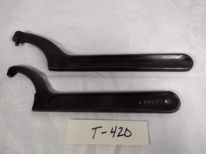 Vtg Willams Pin Spanner Wrench #463, 3-3/4” + Second Wrench (420) - Picture 1 of 12