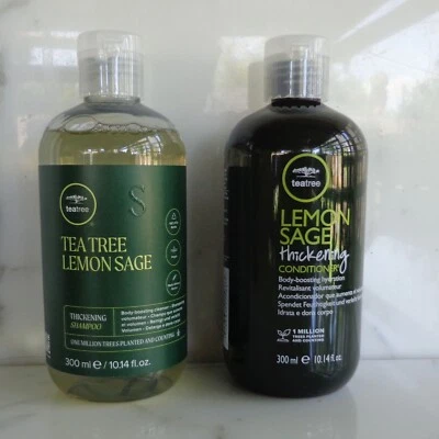 DUO PAUL MITCHELL TEA TREE LEMON SAGE THICKENING SHAMPOO, CONDITIONER 10.14 OZ - Image 1 of 3