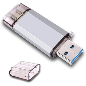 New USB 3.0 TYPE C USB Flash Drive OTG Pen Drive 16GB-512GB 3 in 1 High Speed - Picture 1 of 16