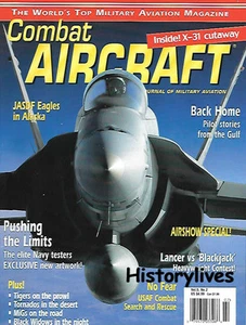 Combat Aircraft V5 N2 JASDF Eagles Alaska RAF Tornados MiG Lancer T-50 X-31 - Picture 1 of 1