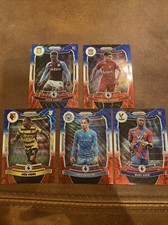 2021 Panini Prizm Premier League Red White Blue Jacob Ramsey Pedro Rookie X(5)