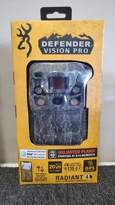 NIB Browning Defender Vision Pro Cellular Trail Camera (AT&T) - Image 1 of 4