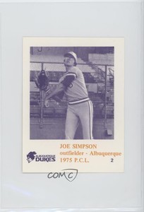 1975 Caruso Albuquerque Dukes Joe Simpson #2