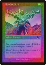 Granite Grip FOIL Urza's Legacy PLD Red Common MAGIC GATHERING CARD ABUGames