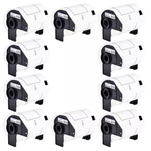 Etiquetas de envío grandes 180/R 4,07x6,4" DK-1247 para Brother QL-1110NWB 1050N 1060N - Imagen 1 de 19