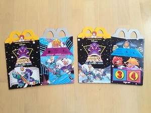 1996 McDonald's Happy Meal Box, Mighty Ducks The Animated Series, Set of 2 - Picture 1 of 2