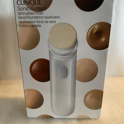 Clinique Sonic System Airbrushed Finish Liquid Foundation Applicator New (a24 - Image 1 of 4