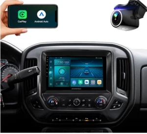 10.2" Android 12 Qualcomm Car Stereo for Chevy Silverado 2014-2018 & GMC Sierra - Bild 1 von 5