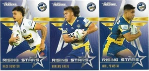 2022 Nrl Traders Rising Stars 3 Card Set - EELS - Picture 1 of 3