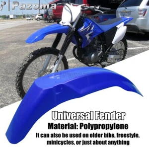 Blue Dirt Bike Front Fender For Yamaha WR250 /F/R WR400F YZ250F/YZ450F 1999-2012 - Picture 1 of 5