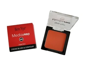 Ben Nye Creme Blush & Contour Island Coral MCB-08 Media ProHD Recargable Compacto - Imagen 1 de 2
