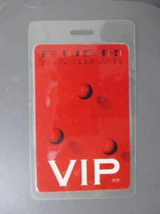 RUSH backstage pass laminated Hold Your Fire VIP - AUTHENTIC ! - Picture 1 of 1