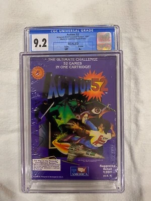 Action 52 - CGC 9.2 A+ Sealed, NES Active Enterprises 1991 USA. - Image 1 of 4