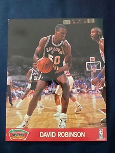 David Robinson San Antonio Spurs Hof Action Reifen NBA 1990 Foto 8x10 Foto - Bild 1 von 4
