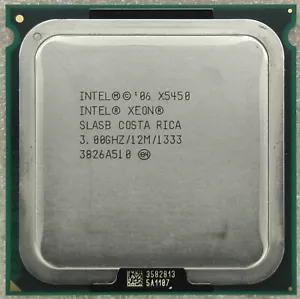 Intel Xeon X5450 SLBBE SLASB 3.0GHz Quad Core LGA 771 CPU Processor - Picture 1 of 2