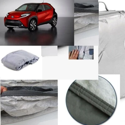 TELO COPRIAUTO TELATO FELPATO PER TOYOTA AYGO X ANNO 2022 IMPERMEABILE ANTIGRAND - Immagine 1 di 4