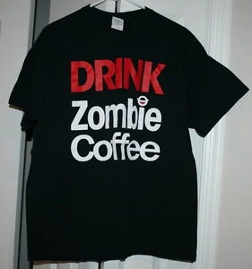 Drink Zombie Coffee Men's XL T-shirt - Picture 1 of 2
