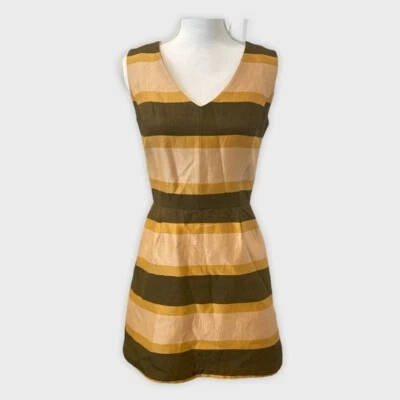 Vestido Vaina Mezcla Seda Fossil Talla 2 Foto 1 de 4