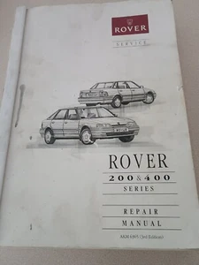 Rover 200 & 400 Series Repair Manual (3rd edition) - Picture 1 of 3