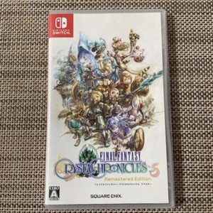 FINAL FANTASY CRYSTAL CHRONICLES Remaster Edition Switch F/S USED D0344 - Picture 1 of 2