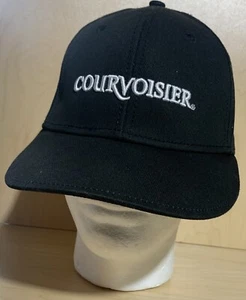 Courviosier Cognac Hat Black Adjustable EUC Cotton One Size - Picture 1 of 4