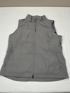 SCOTTeVEST Women's XL RFID Tech Travel Vest Multi Pocket Full Zip Gray Utility - Picture 1 of 10