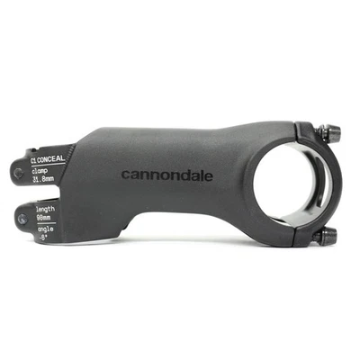 Cannondale C1 Conceal Stem 90mm x -6 Degree Stem Black CP2103U1090 - Image 1 of 4