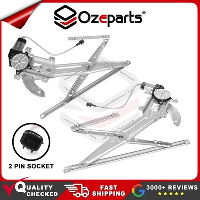 FRONT Pair LH+RH Electric Window Regulator +  Motor For Holden Rodeo RA 03~08 - Image 1 of 4