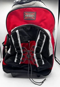 Arizona Jean Company Black and Red Roller Backpack / Travel Bag, Fits under Seat - Picture 1 of 10