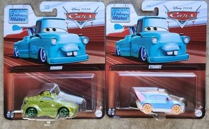 MATTEL 2025 NEW DISNEY PIXAR CARS KOMODO, KYANDEE TOKYO MATER 2008 CARS TOON LOT - Picture 1 of 3