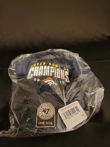 2015 Denver Bronco Hut Super Bowl 50 Champions mit Payton Manning Niederlage... - Bild 1 von 6