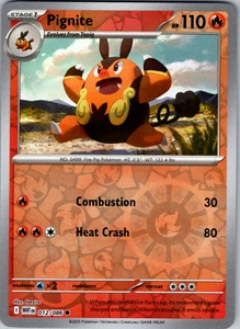 Pignite Reverse Holo 012/086 SV: White Flare Common - NM - Picture 1 of 2