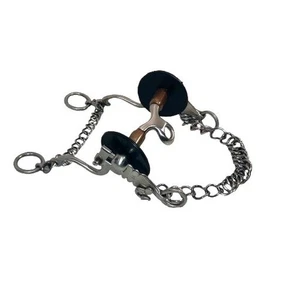 Horse Bit 4 3/4" Mouth 4" Legs Copper Paso Fino Style for Smooth Riding HBI908 - Bild 1 von 20
