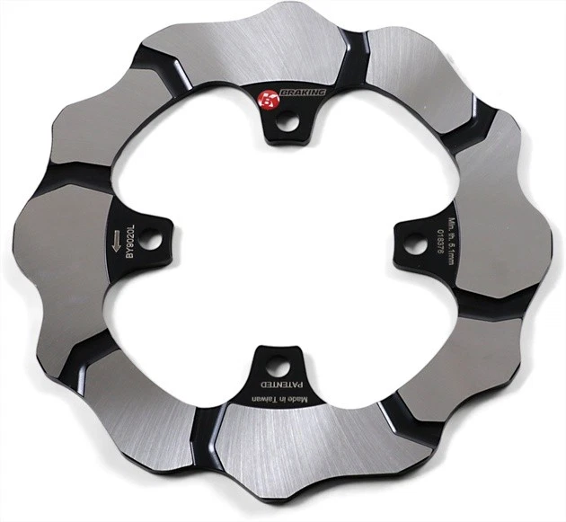 Braking ATV/UTV Oversized Brake Rotor #BY9020L for Yamaha YXZ1000R 2016-2018 - Image 1 of 1