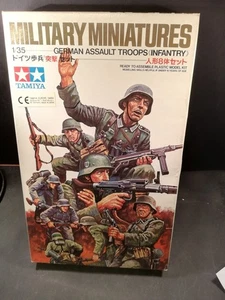1/35 New  WWII German assault troops  infantry  KIT TAMIYA - Foto 1 di 2