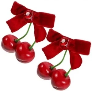 Lg cherry Hair Clips - Picture 1 of 1