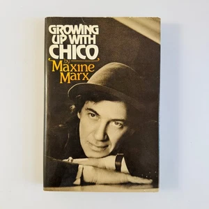 Growing Up With Chico Maxine Marx 1980 First Edition Biography Prentice-Hall - Picture 1 of 8