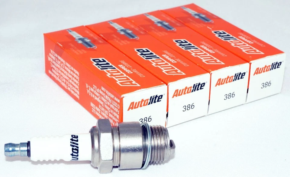 4件装Autolite 386镍火花塞可拆卸端子螺母 — 第 1/4 张图片