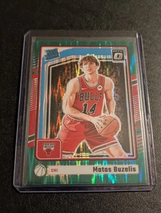 2024-25 PANINI DONRUSS OPTIC MATAS BUZELIS GREEN SHOCK RATED ROOKIE #45/149, HOT - Picture 1 of 2