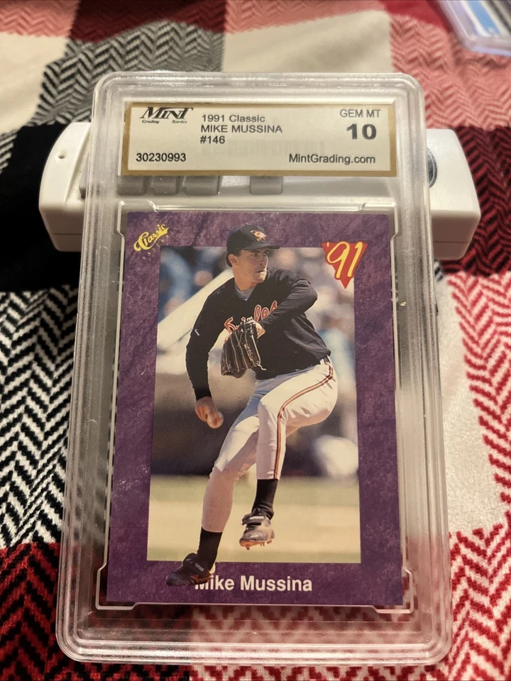1991 Classic Mike Mussina #146 (RC) MINT Graded Gem Mint 10 - Image 1 of 1