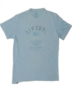 RIP CURL Herren Standard Fit Grafik T-Shirt Oberteil Small blau AP07 - Bild 1 von 3