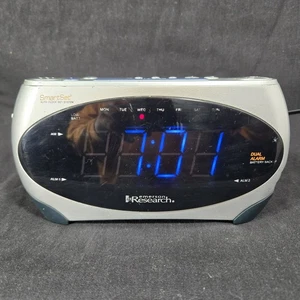 Emerson Research Smart Set Jumbo Display Dual Alarm Clock AM/FM Radio CKS1862  - Picture 1 of 7
