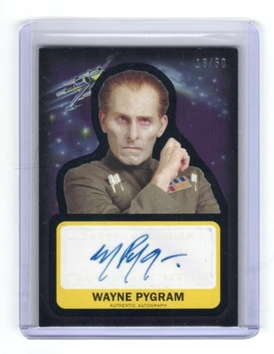 Star Wars Journey to The Force Awakens Auto Wayne Pygram as Moff Tarkin #13/50 - Image 1 of 4