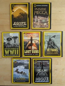 Best of National Geographic 2002-3 7-DVD Set Collection, Unique & NEW! - Picture 1 of 20
