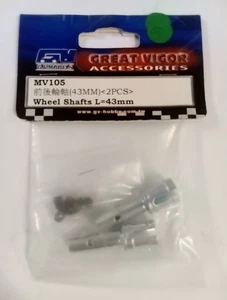 GV MODELS MV105 WHEEL SHAFT (43MM) - Picture 1 of 6