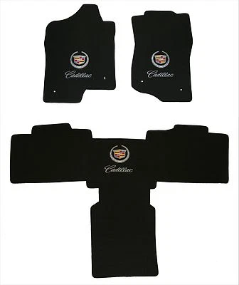 CONJUNTO DE TAPETE DE ASSOALHO LLOYD Classic Loop 3 peças 2011 a 2014 Cadillac Escalade modelo base - Imagem 1 de 4