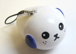 Correa de teléfono celular Mameshiba Nabi Bean bola de estrés NUEVA - Imagen 1 de 1